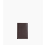 Grand portefeuille vertical zippé 2 volets Charles en cuir grainé