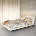 BOSS Home - Drap plat en satin de coton multicouleurs, Mirrors