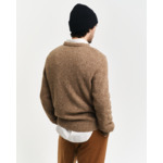 Wool Nepps Crew Neck Sweater