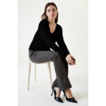 Women Jeans Celia flare Flared fit Gray