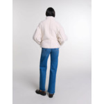 Manteau court en fausse fourrure