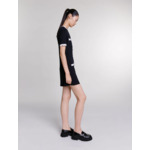 Robe courte en maille