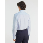 Chemise Contemporaine rayée bleue