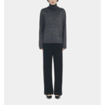 Pull En Laine Et Cachemire Noir Femme