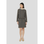 Jupe Jamie-Gris en Polyester