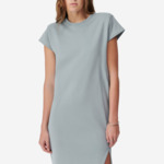 Robe T-Shirt À Fente Athenie