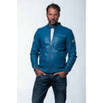 Blouson cuir Alpine Jean Noir