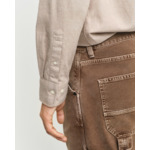 Chemise regular fit en flanelle chinée