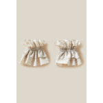 Poignets effet chemise fronces