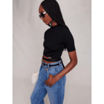 Crop top croisé