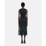 Robe Longue En Dentelle Noire Femme