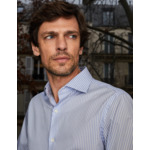 ITAPSAJ RAYURES TWILL BLEU