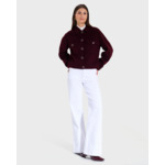 Veste Melania Bordeaux en Laine