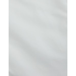 Chemise oversize faith avec poches en oxford gratté uni blanc