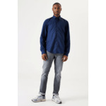 Men Shirt Blue