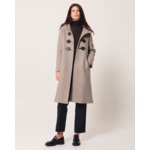 Manteau Misao Beige en Laine