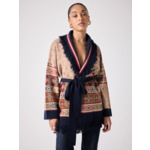Cardigan laine Enael POURPRE_ACAJOU