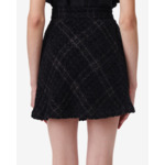 Jupe En Tweed À Carreaux Solfin