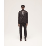 Veste Costume Col Classic Pipping Homme