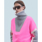 Pull Col Camionneur Tricolore