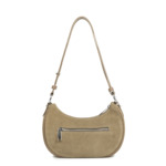 Sac besace Zippé S Suède
