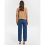 Veste Verveine Beige en cuir