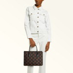 MALIA M OPEN TOTE - TESSUTO CANVAS ST.ARCO