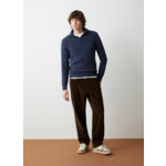 Pull multicolore à boutons