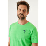 Men T-shirt Green