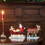 Christmas Toys traîneau, rétro, 36 x 14 x 17 cm