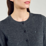 Cardigan en laine et cachemire