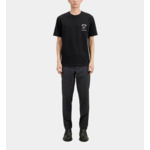 T-Shirt Manches Courtes Avec Broderie Et Print Skull Homme