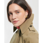 Trench Taoto Kaki en Coton