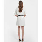 Jupe Johnson Ecru en Polyester