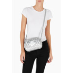 Étui pour appareil photo femme - argent