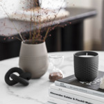 Manufacture Collier noir Bougie parfumée Perle