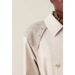 Trench long bi-matière