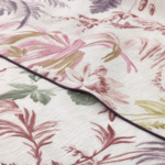 Yves Delorme - Drap plat en batiste de coton multicouleurs, Fresque