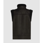 FAUX FUR SHEARLING VEST