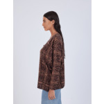 Pull poncho slave Minena SLAVE FAUVE