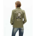 Blouson Femme Avec Badges