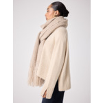 Echarpe laine Lolita BEIGE_CHINE
