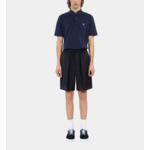 Bermuda Bleu Marine En Laine Homme