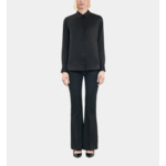 Chemise En Soie Noire Femme