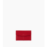 Pochette enveloppe moyen modèle Charlotte en cuir lisse