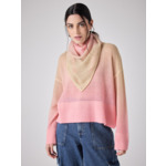 ECHARPE TRIANGLE HERIA FAIRY_BEIGE_CHINE