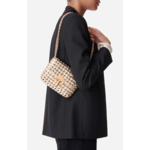 Petit Sac Moon En Cuir Tressé Cuir De Buffle Tressé