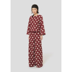 Pantalon Positivo-Bordeaux en Polyester