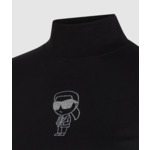 IKON GLITTER MOCK NECK LS TOP
