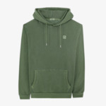 Sweat Scott à capuche vert militaire